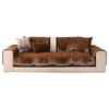 Light luxury, high-end sense, simple modern chenille sofa cushion, universal in all seasons, leather fixed non-slip sofa cover