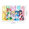 Cartoon Anime Girl Sailors Moons Front Door Mat Anti-Slip Outdoor Absorbent  Doormat Floor Bathroom Entrance Rug Carpet