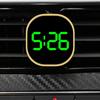 Car Clock Luminous Automotive Electronic Clock Internal Stick-On Digital Watch with Touch Switch Large LED Display Auto Ornament