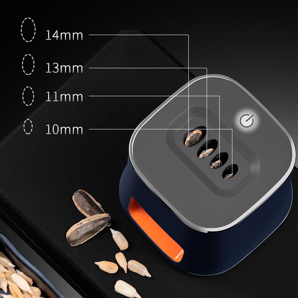 Macchina automatica per sbucciare i semi di melone Sbucciasemi di melone Antiscivolo USB Sbucciasemi automatico per semi di girasole e melone