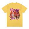 Rapper Sexy Red Pattern TShirt Unisexs Fashion Hip Hop Large Tshirt Casual Short Sleeve Tshirt Top Street Clothing