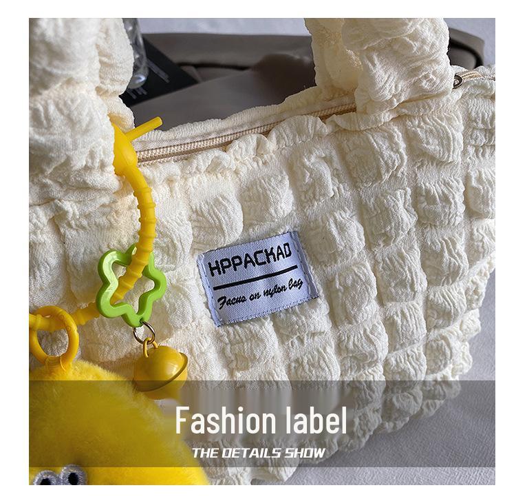 Women's Trendy Pleated Handbag: Autumn/Winter Cloud Bag - Hot Style & Perfect Gift