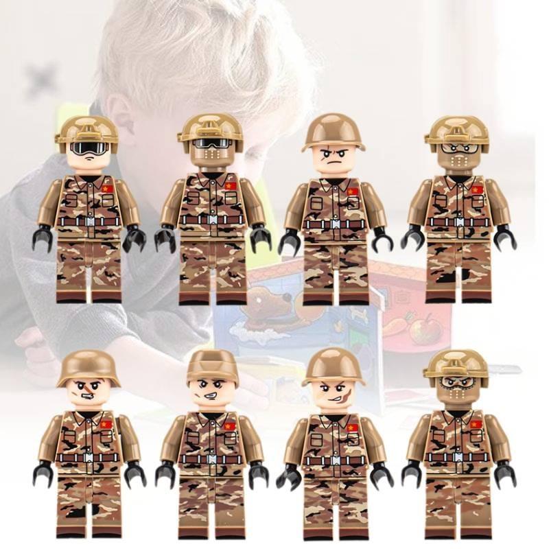 Military Building Block Set With Diverse Army Navy And Minifigures For Creative Play