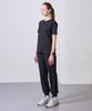 BASIC HOUSE Women'S Super Stretch Spandex Elastic Waist Jogger Pants Black