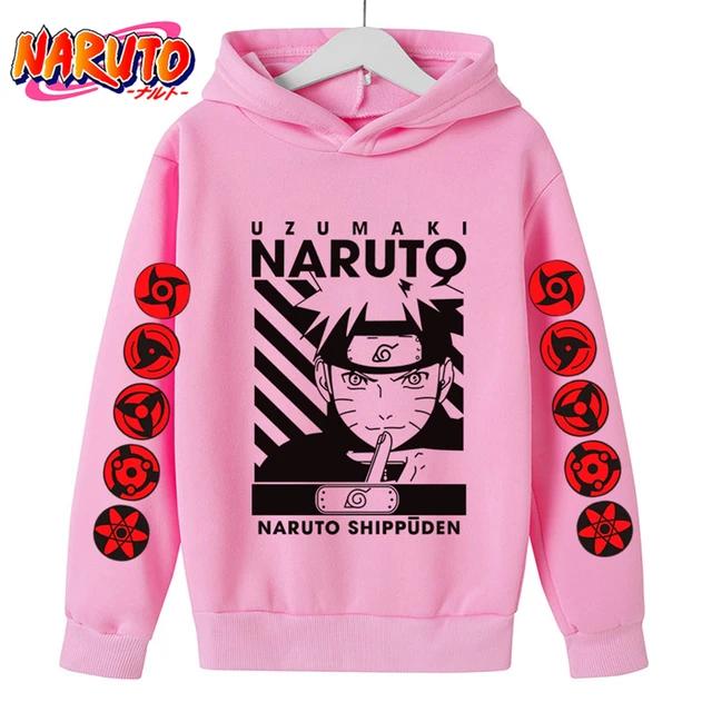 2025 MINISO Moletom Naruto Infantil Roupa Infantil Para Meninos Roupa Infantil Bebê Outono Quente Moletons Casaco Roupa de Desenho Animado Moletom