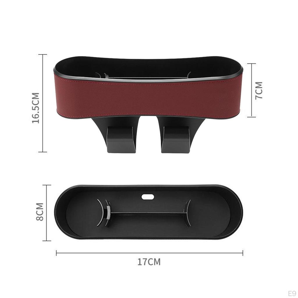 Auto Sitz Lückenfüller Organizer mit Becherhalter Spalt Aufbewahrungsbox für