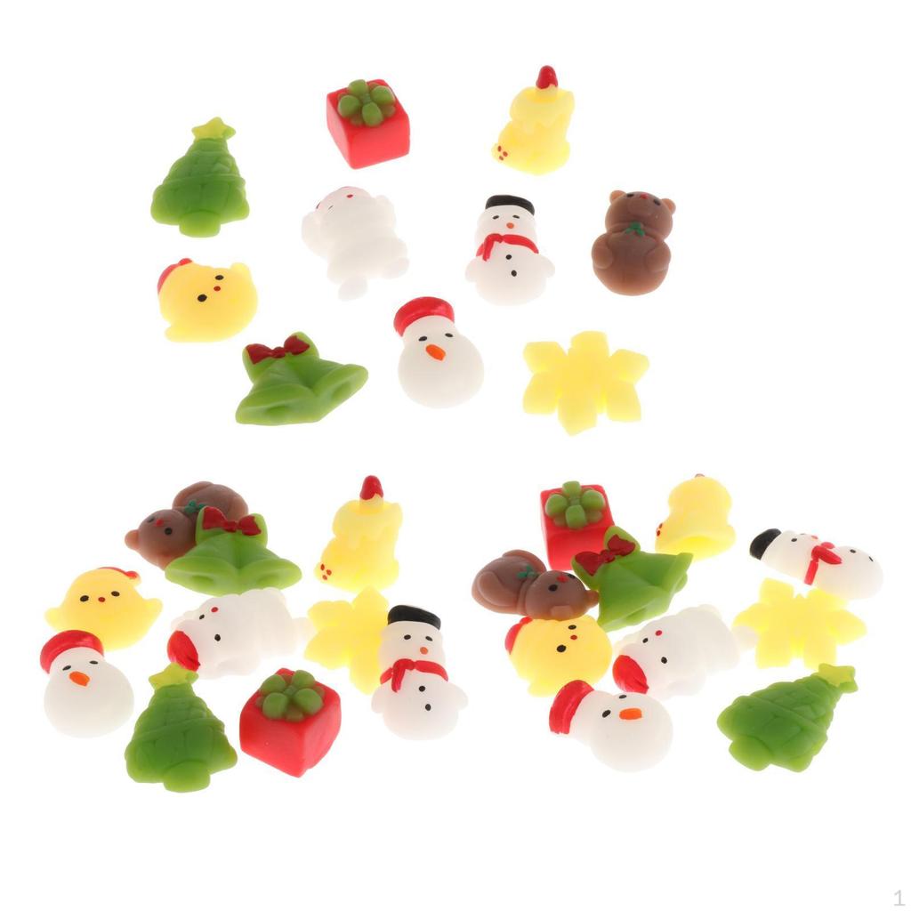 30 Pieces Mini Squeezing Toys Sensory Toy Easy to Clean Relaxing Interesting for Birthday Gifts