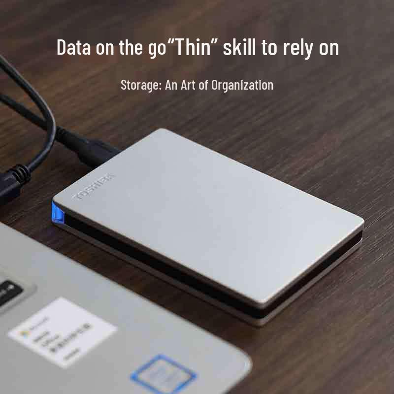 TOSHIBA Slim Series Portable External Hard Drive