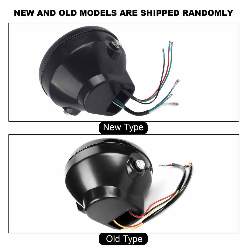 7in Motorrad Scheinwerfer Scheinwerfer Fahren Blinker Licht mit Halterung