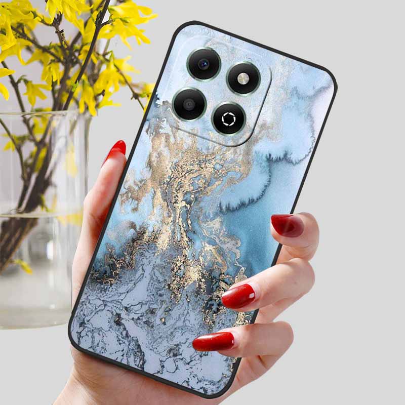 Für Honor 200 Smart Case Mode Marmor Weiche TPU Silikon Rückabdeckung Für Honor200 Smart 5G Handyhüllen 6,8'' Honor 200Smart Hülle