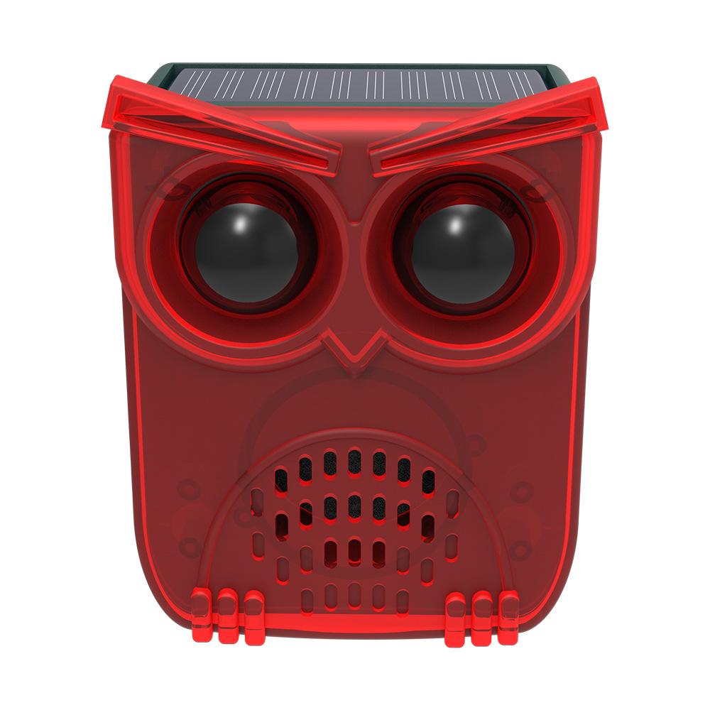 Solar Infrared Animal Repeller with Sound & Light Alarm for Farms and Orchards