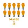 10 Adet Renkli E27 LED Ampul 220V 2W A45 Lamba Kırmızı Mavi Beyaz Sarı Pembe PC Dış Mekan Kamp Dekorasyonu Festival Renkli Ampul Lamba
