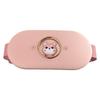Cozy Uterus Heating Belt & Cartoon Doll: Vibration Massage & Lumbar Support Hot Compress - Perfect Period Comfort Gift.