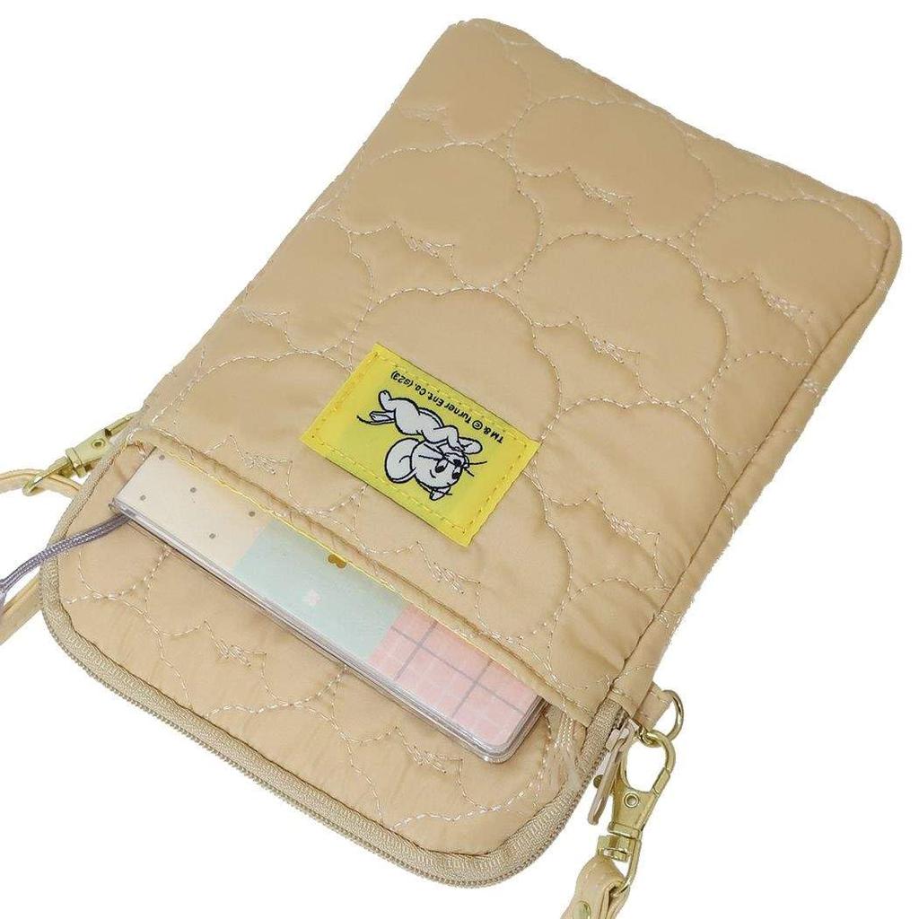 SK Japan Tom and Jerry Quilted Shoulder Jerry Pouch,