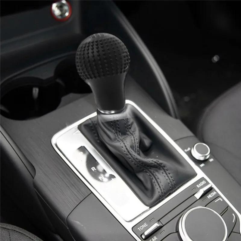 1Pc Car Auto Round Silicone Gear Shift Knob Cover Manual Automatic Non Slip Lever Shifter Knobs Case Protector Bump Stick