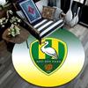 ADO Den Haag,Round Area Rug,Carpet Rug for Living Room Bedroom Sofa Playroom Decor,Non-slip Floor Mat