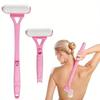 Rückenlotion-Auftragswalze Faltbar Rutschfester Griff   Rch Sonnencreme-Roller mit 3 Schwammköpfen