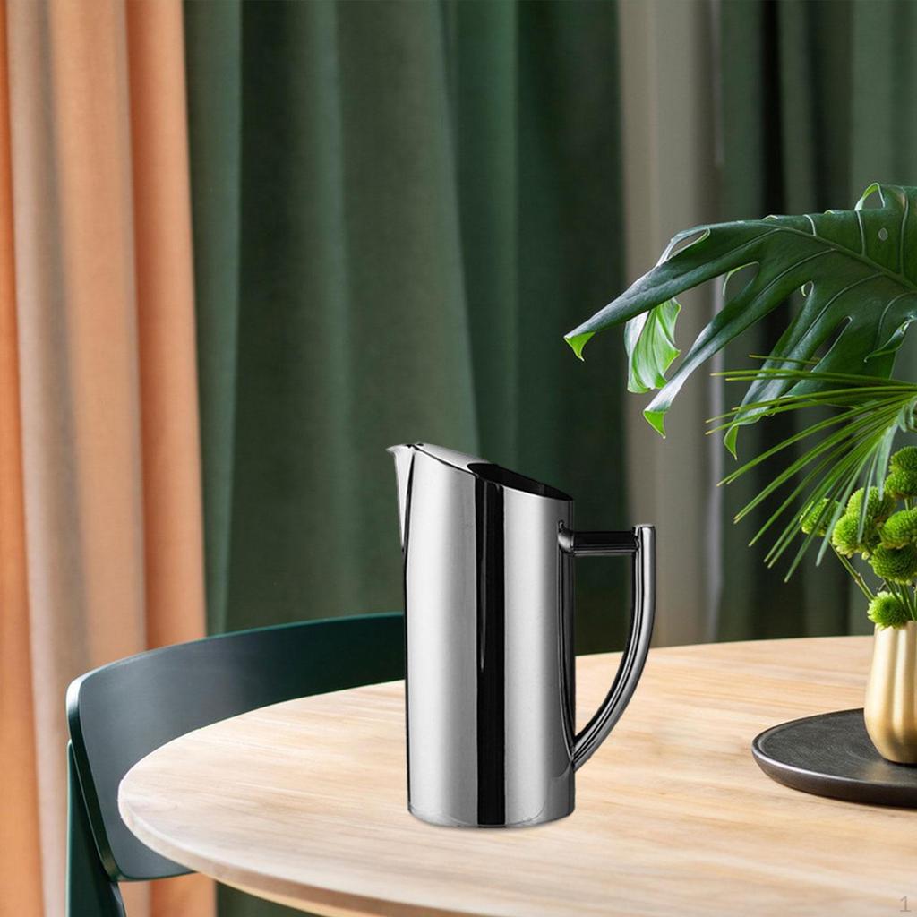 Bira Sürahi Sürahi Büyük Kapasiteli Kokteyl Tencere Servis Aracı İçecek Partisi için Su Sürahisi