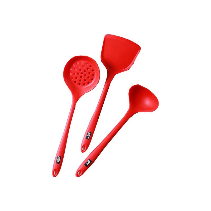 Huadian Shitong 3-Piece Silicone Kitchen Utensil Set