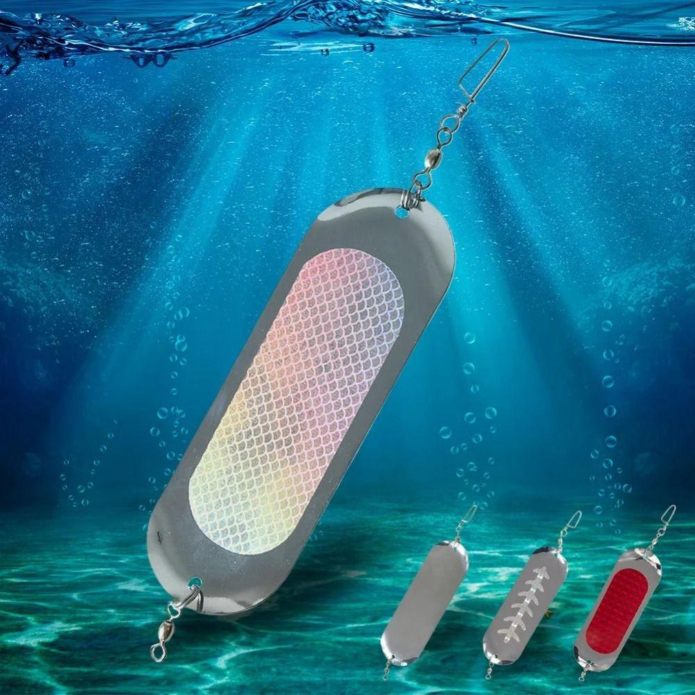 Glow Fishing Trolling Flasher Durable Fishing Lures Flasher Diving Flash Board  Walleye