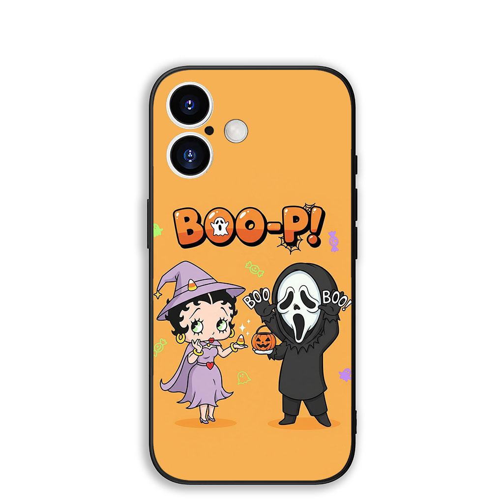 

Cover for Samsung Galaxy S25 S24 S23 Fe Ultra Plus S7 Edge A05 A06 A16 A15 A35 Phone Case Kawaii B-Bettys Anime B-Boops Galaxy S24 FE