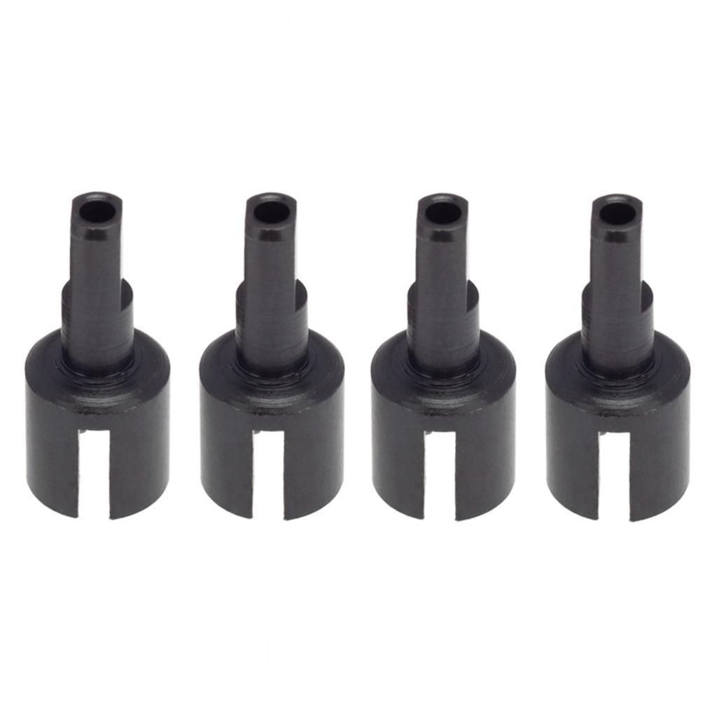 4 Pcs Steel Gearbox Joint Cup Diff Cup for Tamiya TT01 TT02 TT01D TT01E DF-02 M05 M06 1/10 RC Car Upgrade Parts