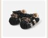 Scarpe da Bambino in Cotone Retro Stampa Leopardo Invernali 2025 con Calore in Velluto – Calzature Casual Versatili