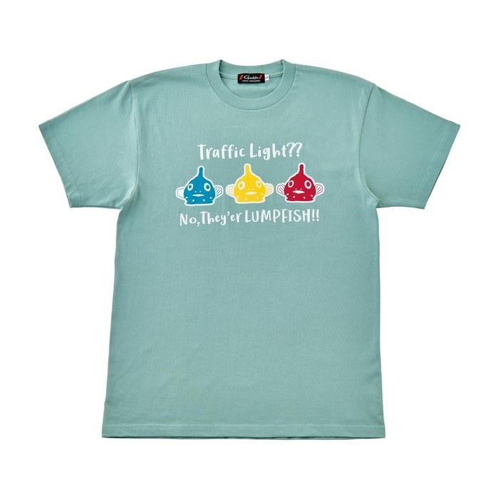 Gamakatsu T-Shirt (Dangouo) GM3743 Olive Gray 3L
