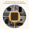 Reusable Blackout Window Cover Waterproof Window Privacy Film New Blackout Blinds  Bedroom