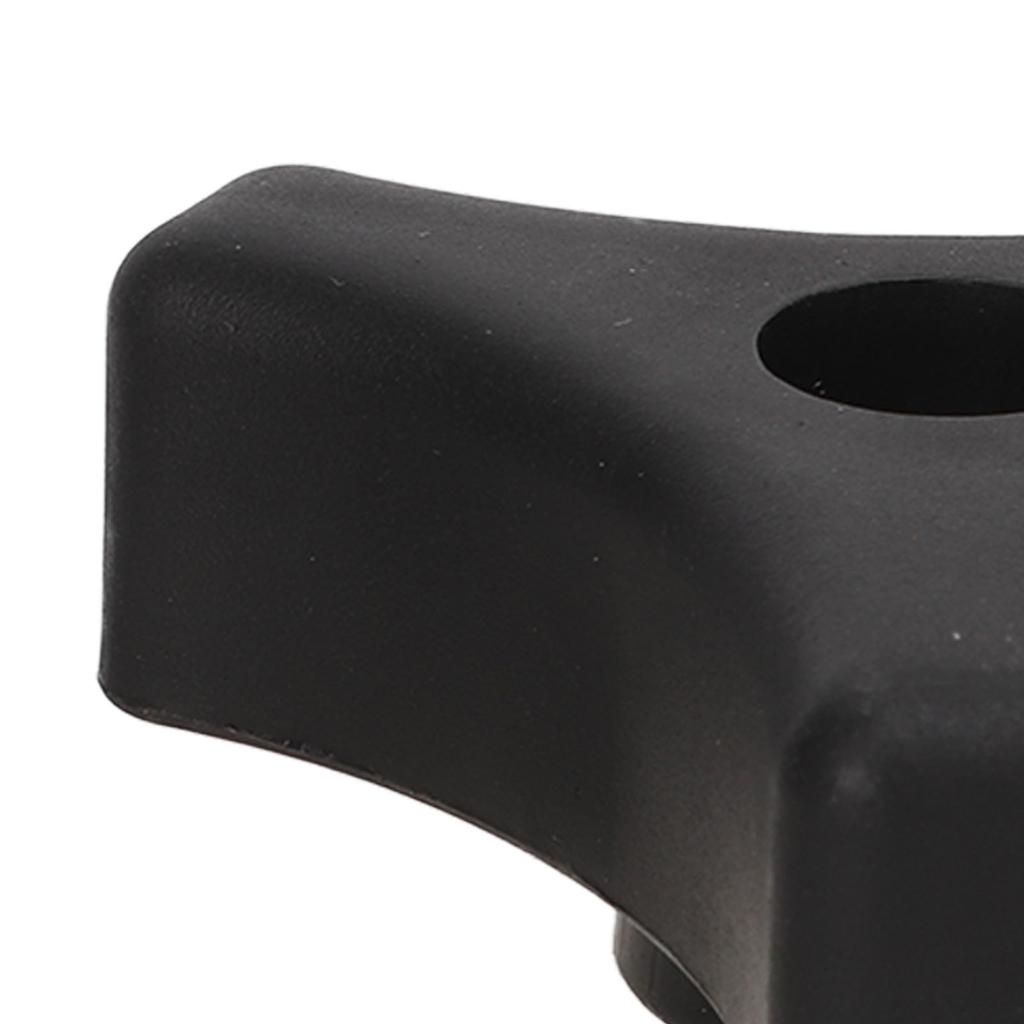 Black Plastic Lawn Mower Triangle Handle Knob Screw Bolt Replacement Lawn Machine Accessories