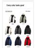 Women's Camel HJCAMEL 3-in-1 Windproof Down Jacket - Thick Winter Mountaineering Suit & Windbreaker Coat