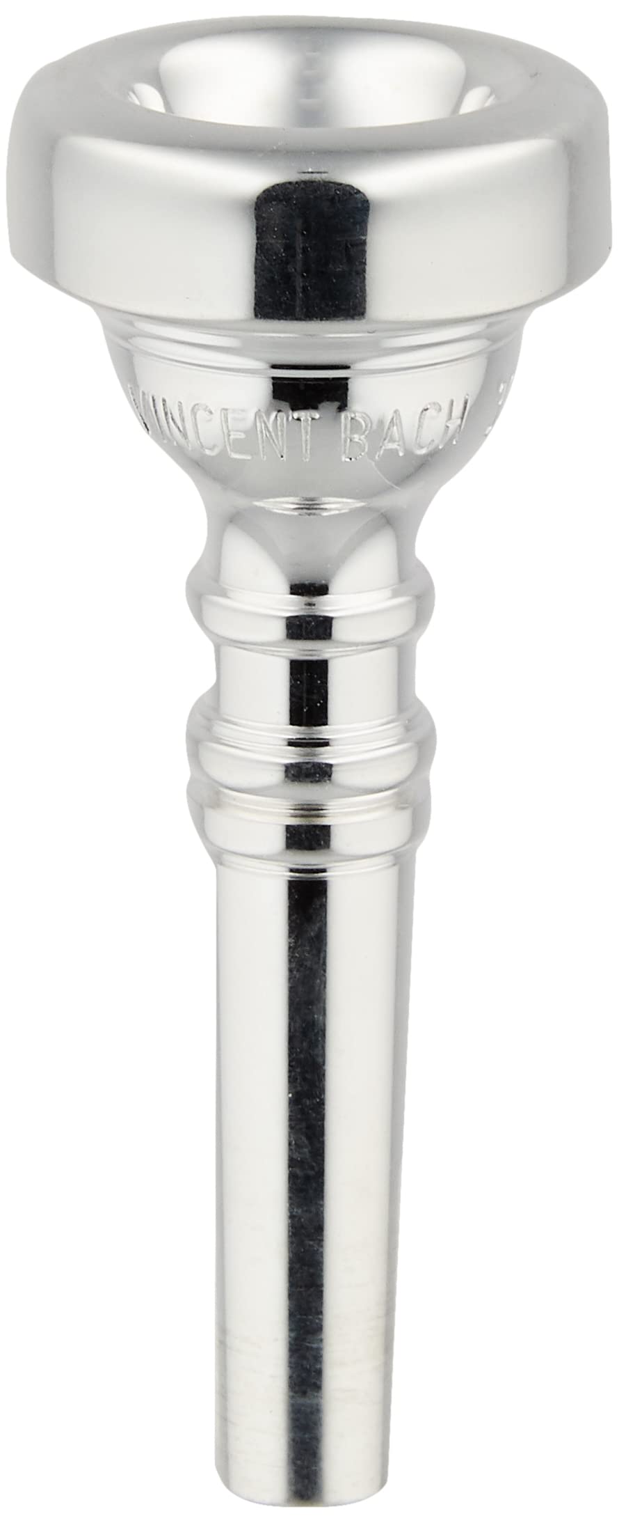 

Back cornet mouthpiece 3CW silver plated finish