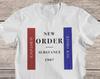 T-shirt New Order Substance 1987: T-shirt de groupe de rock anglais