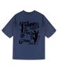 MOZMOZ [Set] Graphic Pigment Oversized Short Sleeve T-Shirt Part01