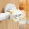 Stopper Cartoon Style Silicone Doorstop Anti-damage Wall Protector Protection Mat Anti-collision Pad Door Handle Crash Pad+