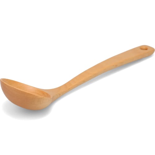 Large Wooden Ladle, Cutlery, Approx. 26.5cm, Beech, Natural Wood, V-096