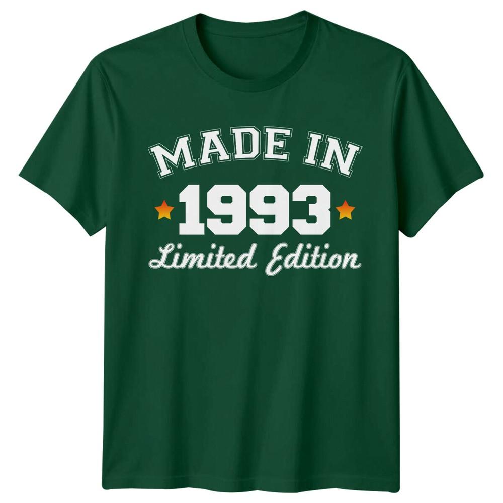 Made In 1993 Limited Edition Unisexs TShirt 33rd Birthday Gift Vintage S
