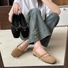 2025 Spring and Autumn Women's Flat Shoes Korean Style Design Career and Party Wear Ladies' Casual Boat Shoes 41-43