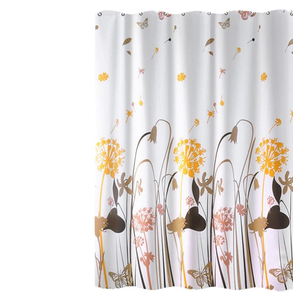 Cross-Peva Shower Curtain: No-Punch, Moisture-Proof, Waterproof, Quick-Dry, Thickened Partition for Dormitory or Bathroom