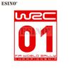 Nuovo Stile Auto Decalcomanie Decorative Creative per Auto WRC FIA World Rally Championship Vinile per Portiere Auto Decalcomanie per Carrozzeria Auto