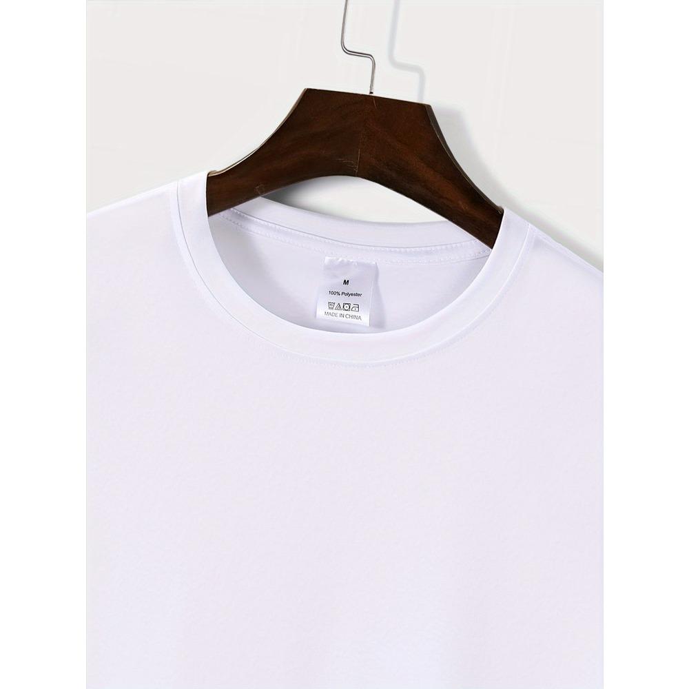 European sizes Men's New Stylish And Personalized Short-Sleeve T-Shirt with a Gaming Letter Design