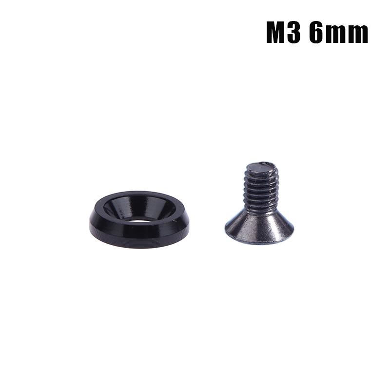 1Pc M3 6#32 6Mm 8Mm Screw +1 Washers Computer Pc Case Beautification Screws For Motherboard Power Supply Graphics Card