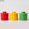 Ceramic Yellow Oil Tank with Cover Storage Tank Butter Box Butter Jar Storage Bottle Candy Jar Storages Box Food Organizers