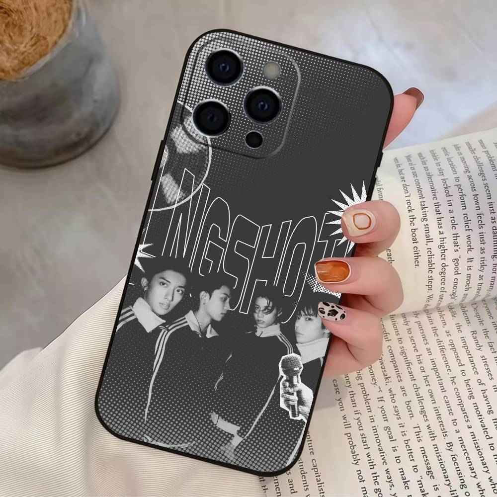 LNGSHOT SHOT CALLERS lngshot4sho Phone Case For iPhone 17,16,15,14,13,12,11 Plus,Pro Max,XS,Soft Silicone Black Cover