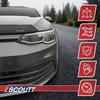 Scoutt | Hood Bra Deflector Protection For Renault Kangoo 2014-2021, Aerodynamic, Easy Assembly, No Drilling Required