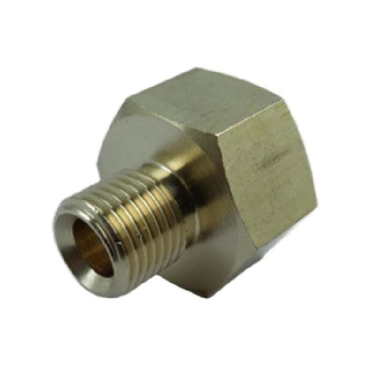 Practical Copper Gas Stove Connectors 3/8Inch 1/4Inch Left Hand Thread Adapters Convenient for Outdoor Cooking