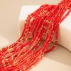 Elegant Beads Necklace Charm Necklace Beads Bracelet Multilayer Necklace Chain Necklace Suitable for Fashion Outfit