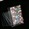 A7 Sticker Sheet 45 Transparent PP 6 Holes with Release Removable for Sticker Fan Planner Outer 87 x 132mm Refill, Sheets, Sheet, (20mm), Liner,