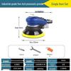 5-Inch Pneumatic Handheld Grinder & Polisher with Sandpaper & Waxing Head