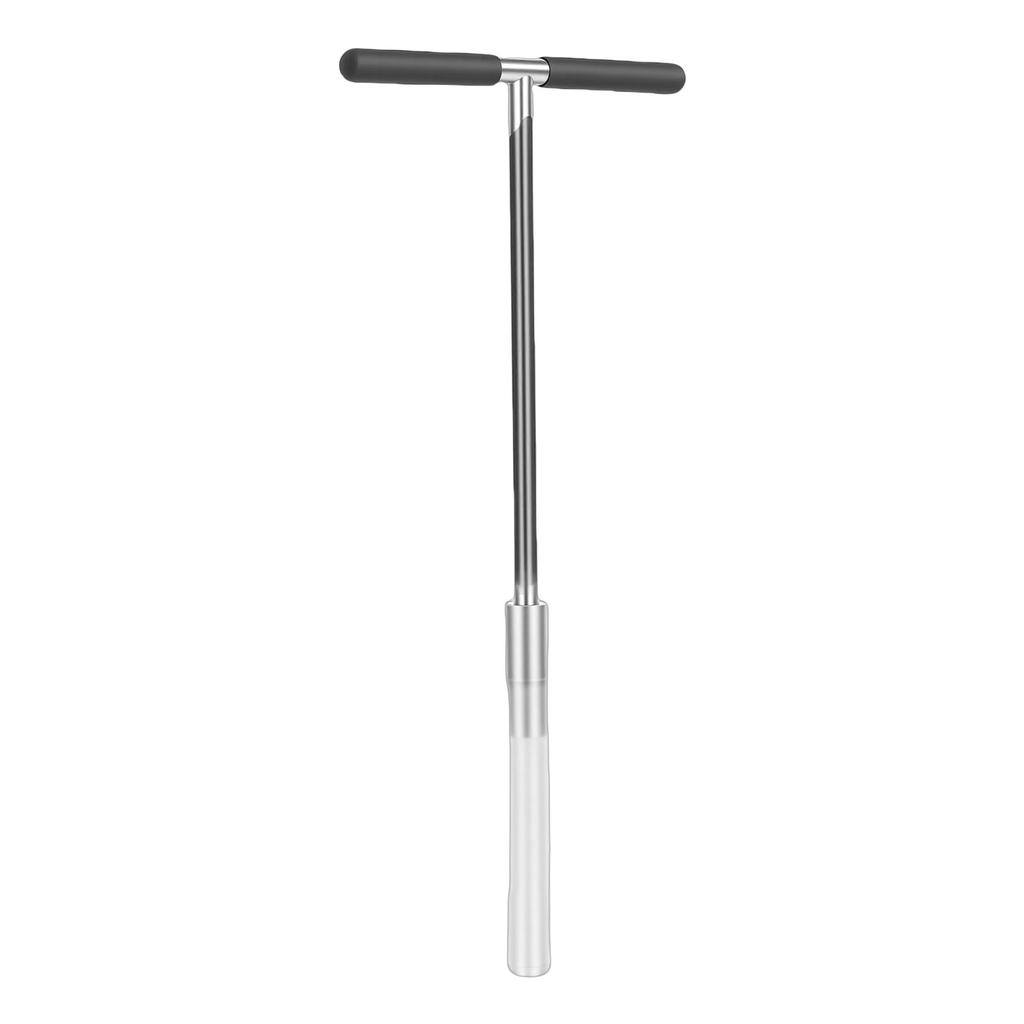 Stainless Steel Soil Probe T Handle Soil Sampler Probe Rod for Plant Care Garden Lawn Farm